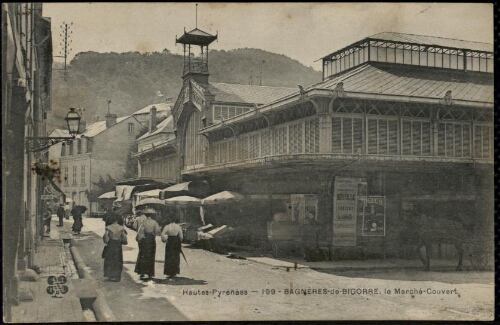 Hautes-Pyrénées – 199 - Bagnères de Bigorre : le Marché Couvert