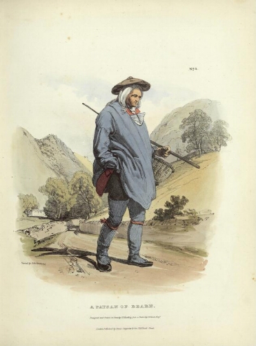 The Costumes of the French Pyrenees N° 8 – A Paysan of Bearn