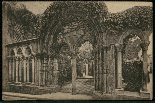 Bagnères-de-Bigorre : Ruines de l'ancienne Église des Templiers XIIIe siècle - 27