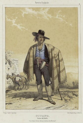 Pyrénées Espagnoles, 8 – Gitano, tondeur de mulets