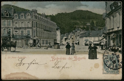 Bagnères-de-Bigorre – La Place Lafayette