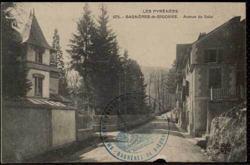 Les Pyrénées 973 – Bagnères-de-Bigorre – Avenue de Salut