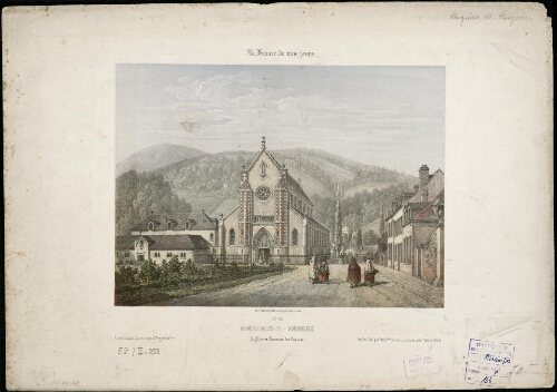 La France de nos jours n° 375 – Bagnères-de-Bigorre (Htes-Pyrénées) : Eglise et Couvent des Carmes