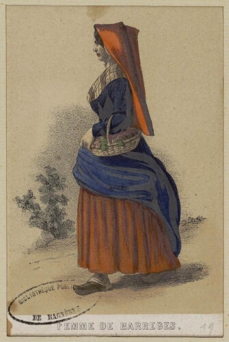 Souvenirs des Pyrénées, 19 – Femme de Barreges