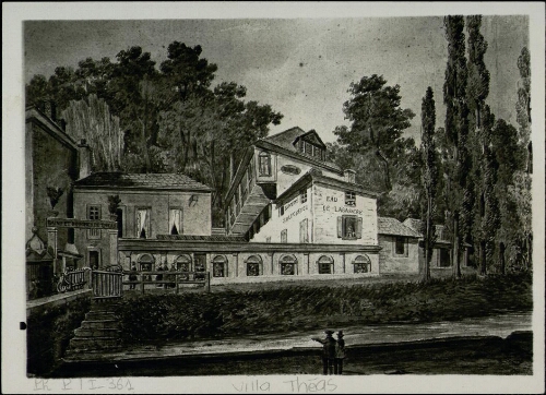 [Bains et Douches de Théas, Villa Théas, reproduction du dessin EP / I – 361]