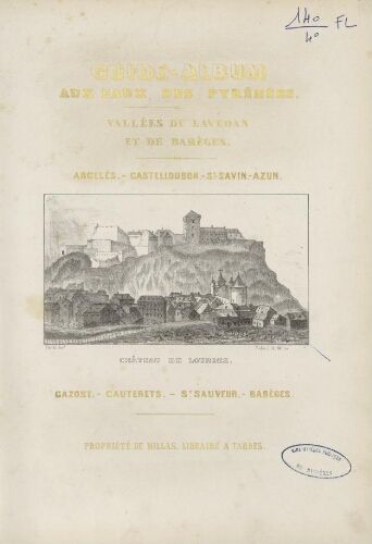 Guide-Album aux eaux des Pyrénées.