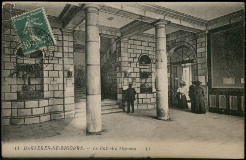 Bagnères-de-Bigorre : Le Hall des Thermes - 13