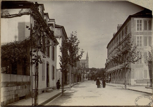 Bagnères – Le boulevard Carnot
